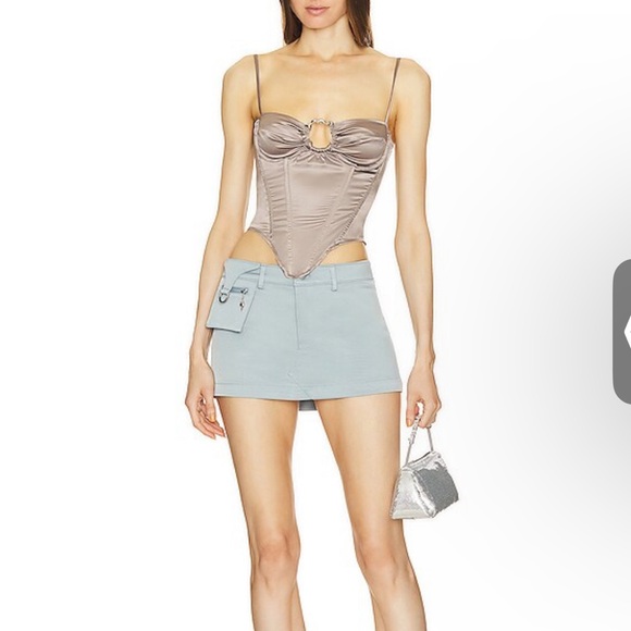 Miaou Mac Mini Skirt in Arona